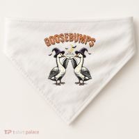 Goosebumps Funny Witch Goose Bumps Puns Halloween USA-Made Doggie Bandana thumb 0