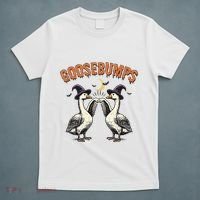 Goosebumps Funny Witch Goose Bumps Puns Halloween T-Shirt thumb 5
