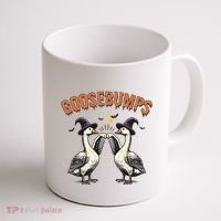 Goosebumps Funny Witch Goose Bumps Puns Halloween Coffee Mug thumb 1