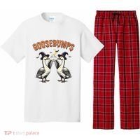 Goosebumps Funny Witch Goose Bumps Puns Halloween Pajama Set thumb 0