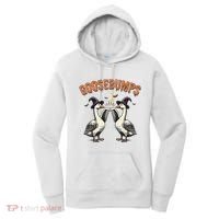 Goosebumps Funny Witch Goose Bumps Puns Halloween Women's Hoodie thumb 0