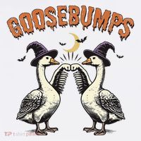 Goosebumps Funny Witch Goose Bumps Puns Halloween Women's Hoodie thumb 2
