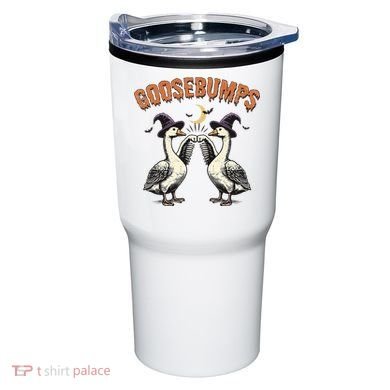 Goosebumps Funny Witch Goose Bumps Puns Halloween Tumbler