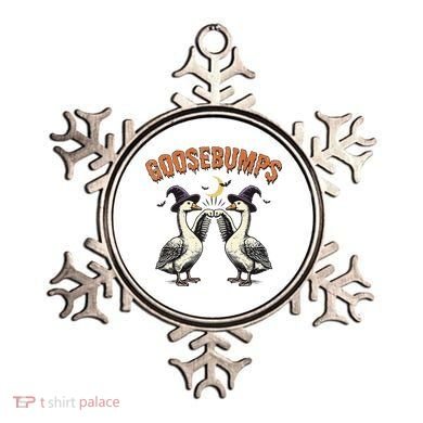 Goosebumps Funny Witch Goose Bumps Puns Halloween Ornament