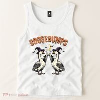 Goosebumps Funny Witch Goose Bumps Puns Halloween Tank Top thumb 2