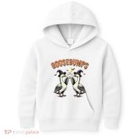 Goosebumps Funny Witch Goose Bumps Puns Halloween Kids Hoodie thumb 0