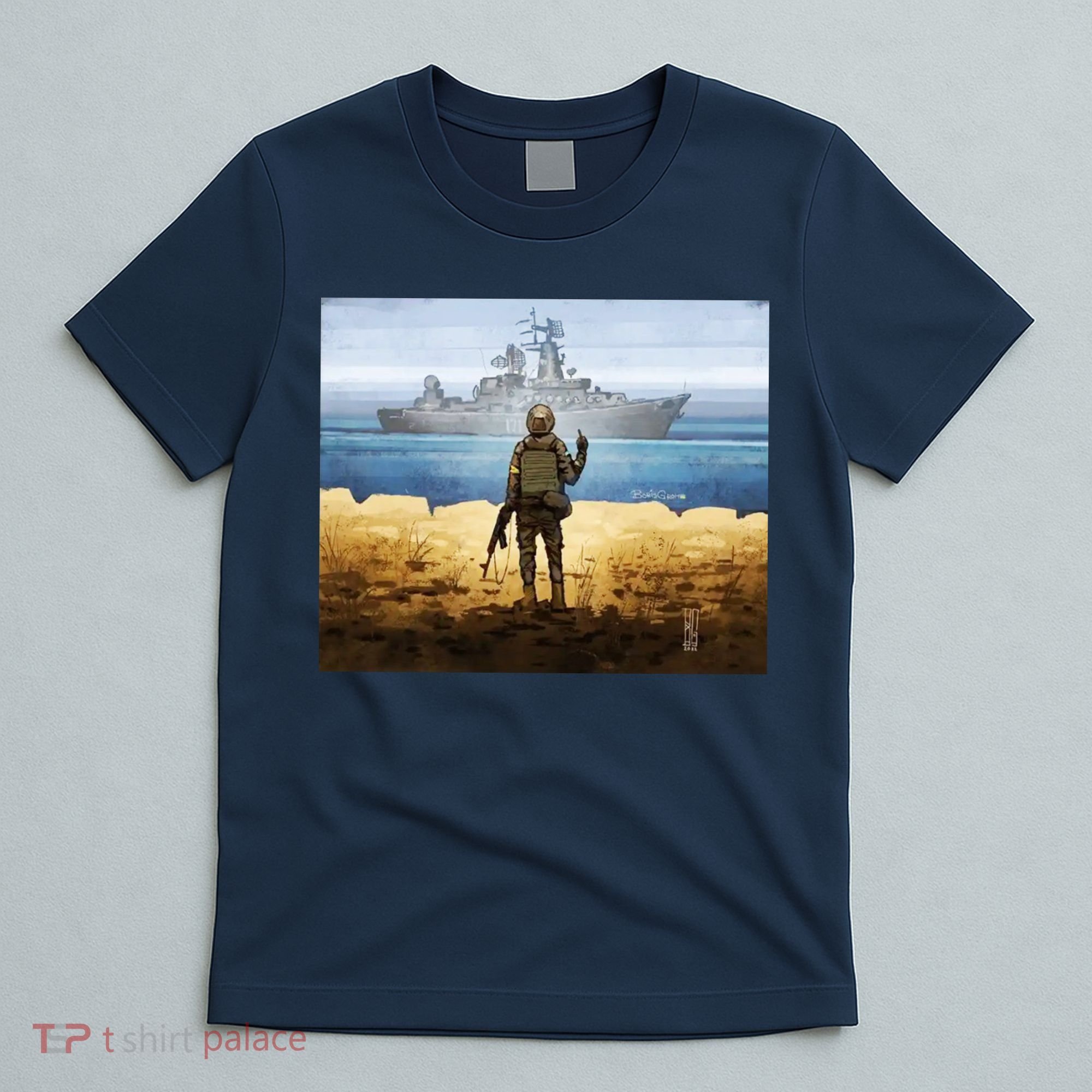 Go F Yourself Postage Stamp T-Shirt