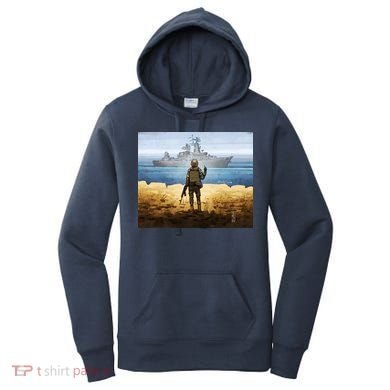 Go F Yourself Postage Stamp Women's Hoodie