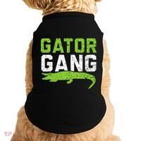 Gator Gang Alligator Heartbeat Zookeeper Crocodile Lover Doggie Tank thumb 0