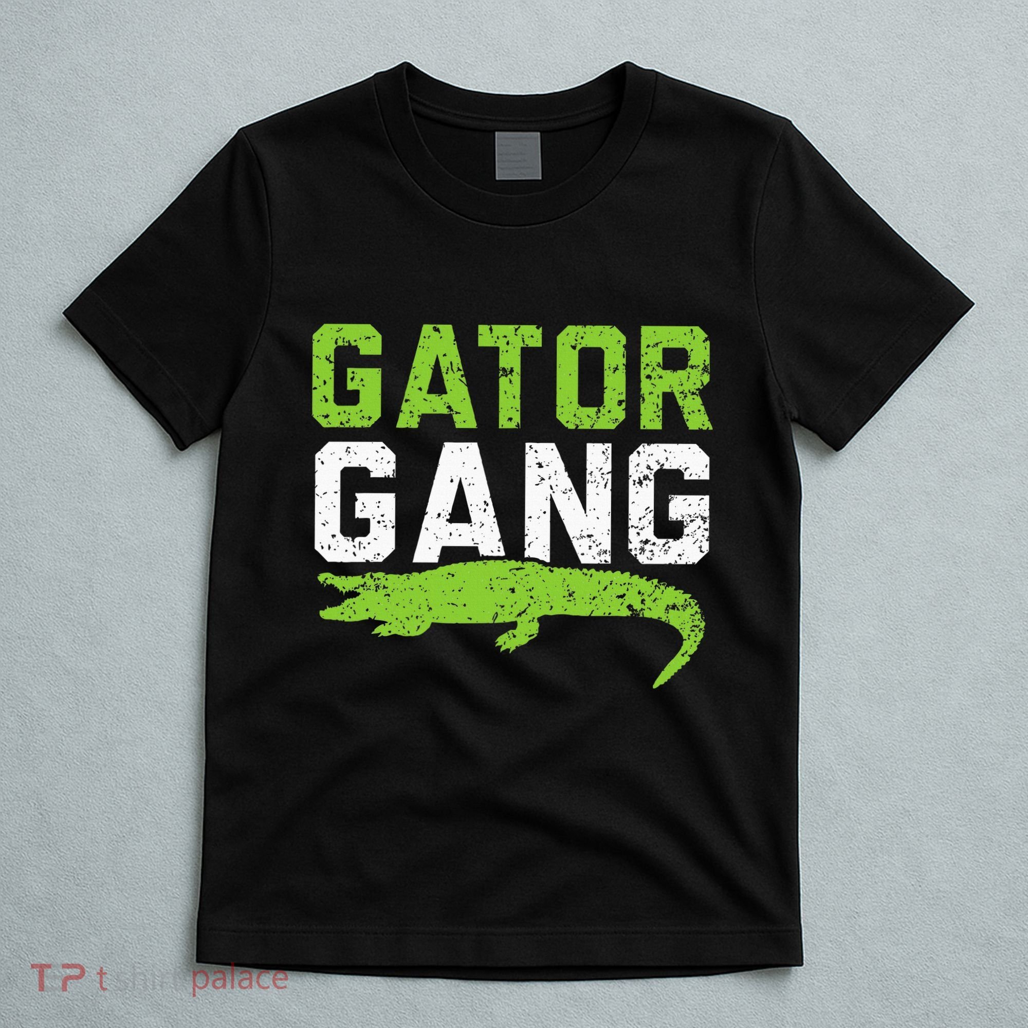 Gator Gang Alligator Heartbeat Zookeeper Crocodile Lover T-Shirt