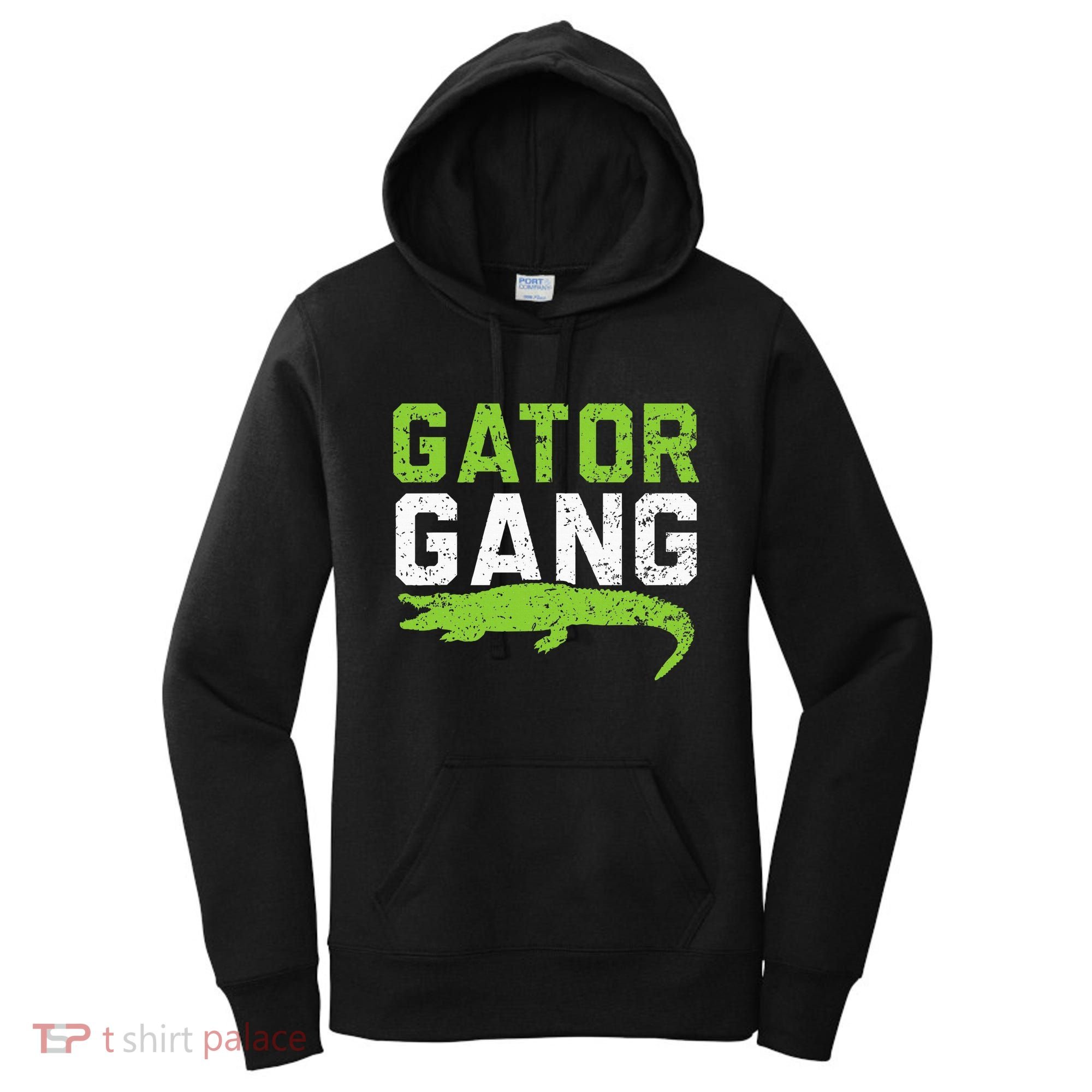 Gator Gang Alligator Heartbeat Zookeeper Crocodile Lover Women's Hoodie