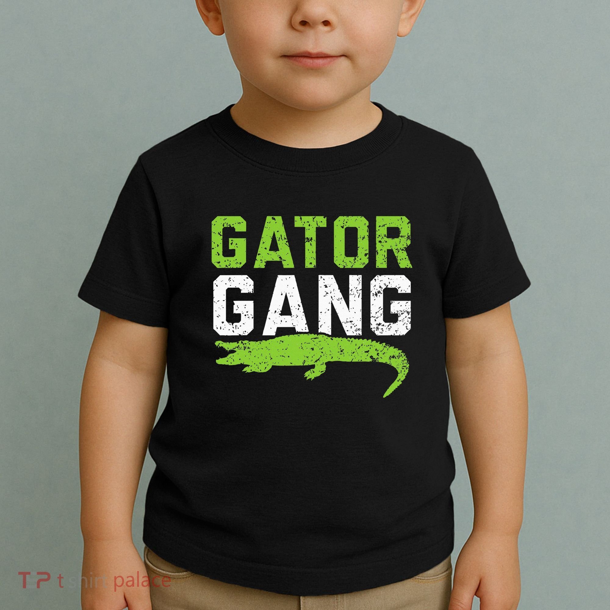 Gator Gang Alligator Heartbeat Zookeeper Crocodile Lover Toddler T-Shirt