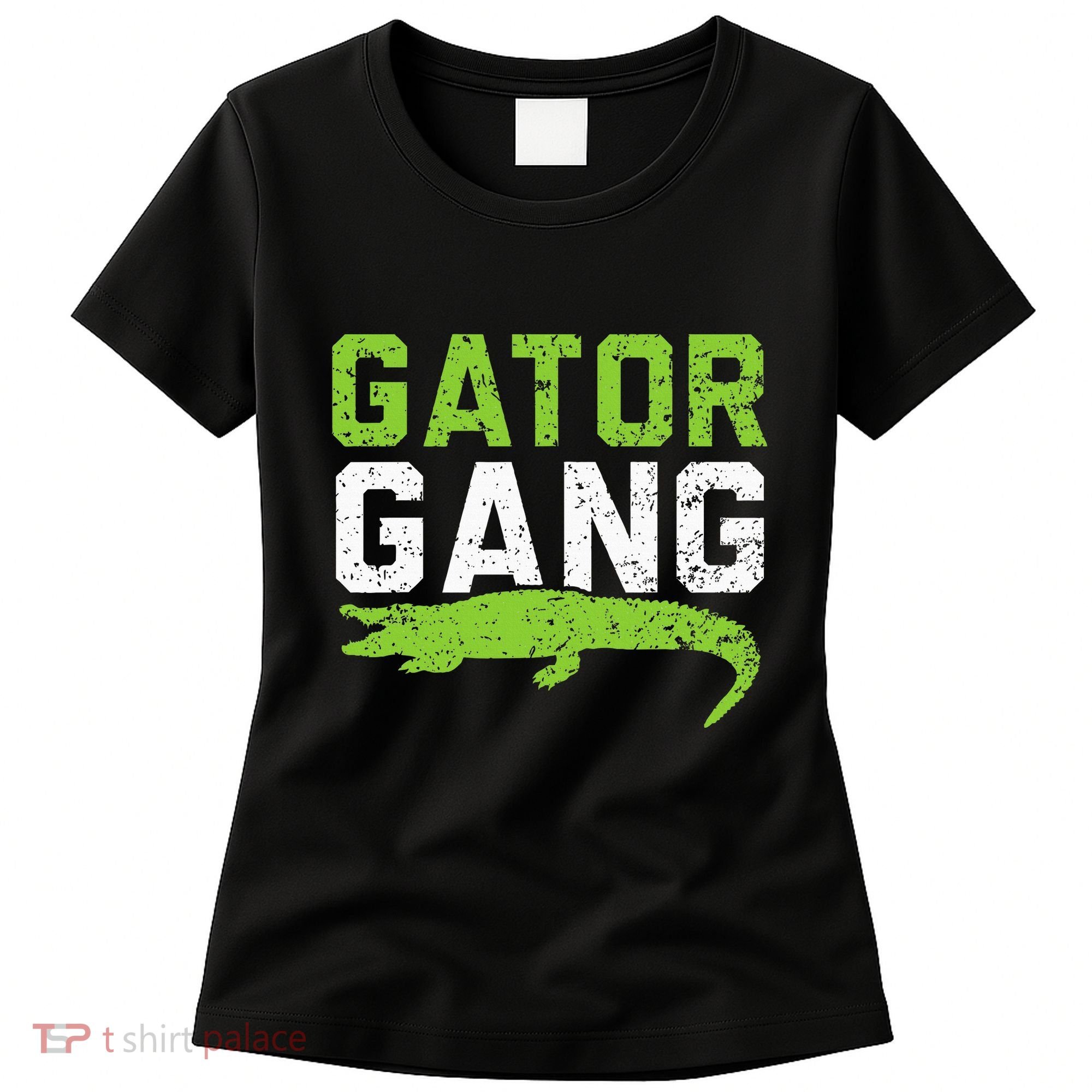 Gator Gang Alligator Heartbeat Zookeeper Crocodile Lover Women's T-Shirt