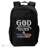 God Guns And Trump 2nd Amendment Pro Trump Backpack thumb 0