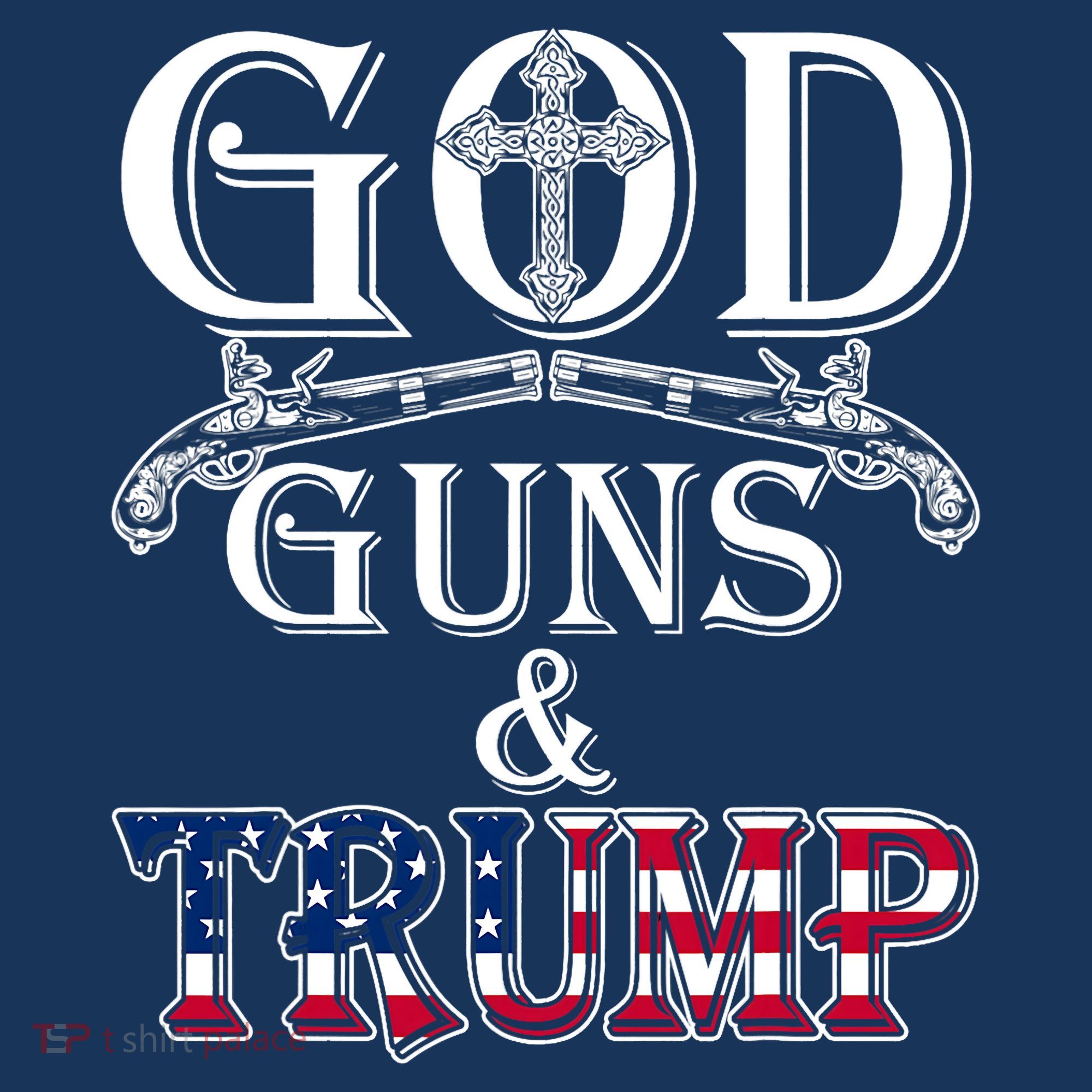 God Guns And Trump 2nd Amendment Pro Trump Women's Hoodie