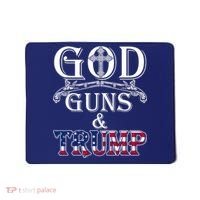 God Guns And Trump 2nd Amendment Pro Trump Mousepad thumb 0