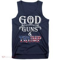 God Guns And Trump 2nd Amendment Pro Trump Tank Top thumb 0
