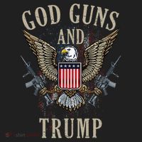 God Guns And Trump 2nd Amendment Flag Ar15 American Flag Hat thumb 2