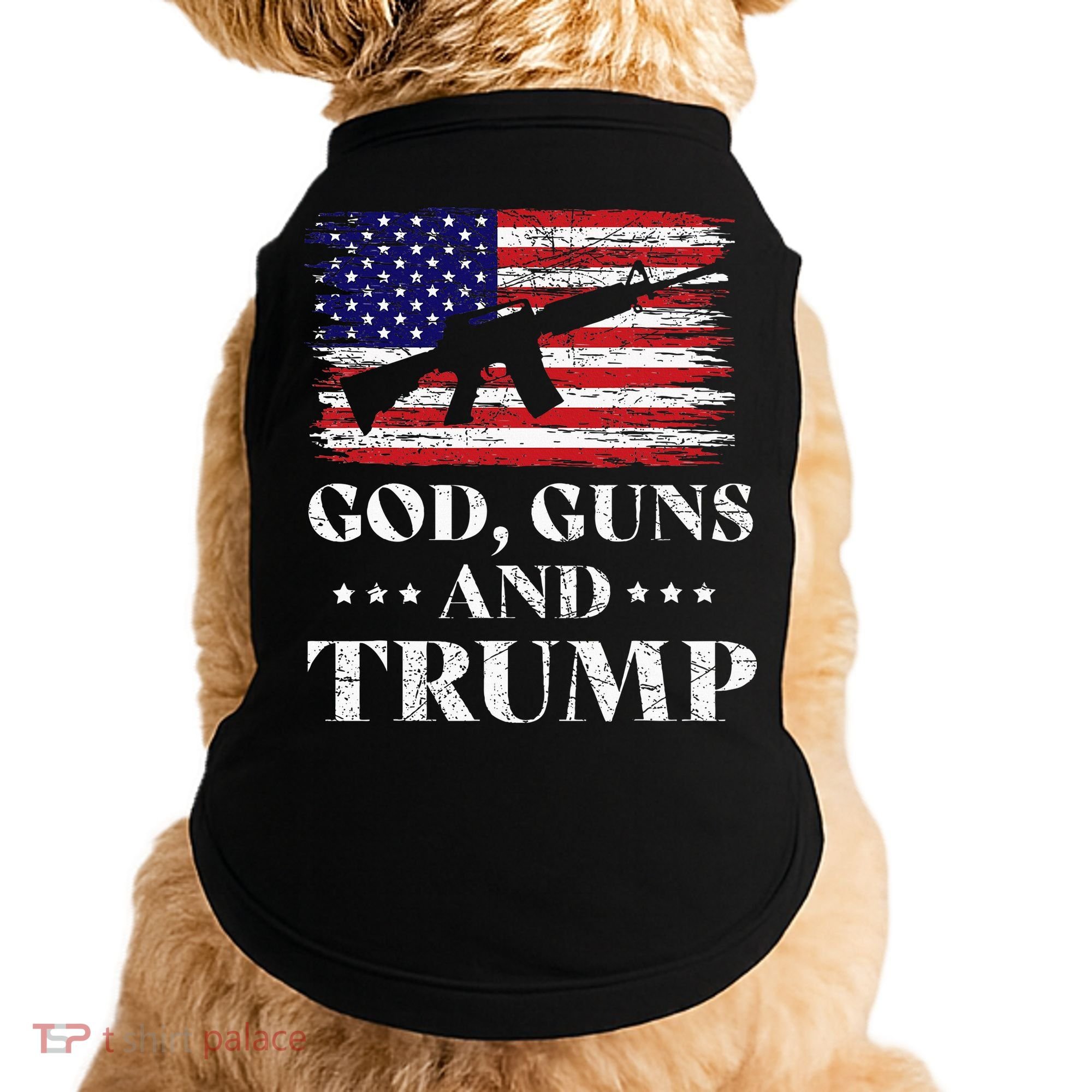 God Guns And Trump Doggie Tank