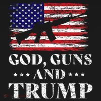 God Guns And Trump Bucket Hat thumb 4