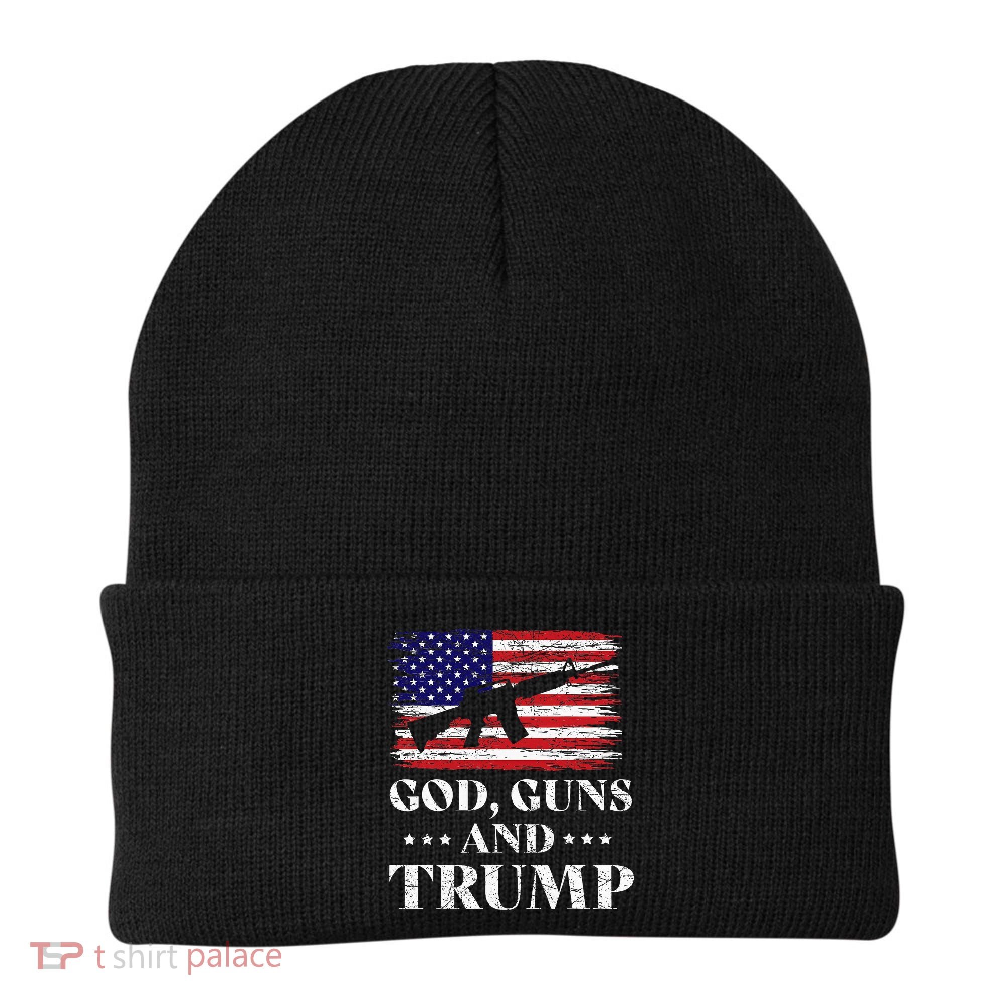 God Guns And Trump Beanie