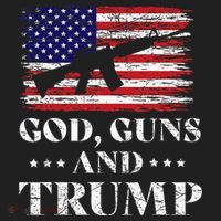God Guns And Trump Beanie thumb 2