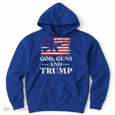 God Guns And Trump Hoodie