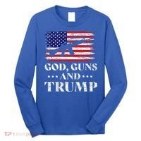 God Guns And Trump Long Sleeve Shirt thumb 0