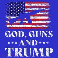 God Guns And Trump Apron thumb 3
