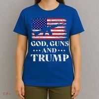 God Guns And Trump T-Shirt thumb 4