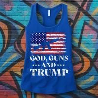 God Guns And Trump Women's Tank Top thumb 3
