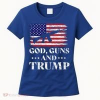 God Guns And Trump Women's T-Shirt thumb 0