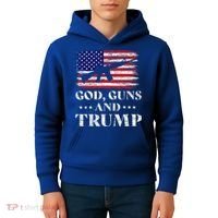 God Guns And Trump Kids Hoodie thumb 4