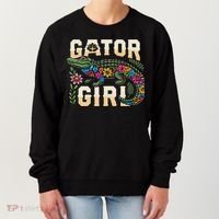 Gator Girl Alligator Crocodile Women's Sweatshirt thumb 0