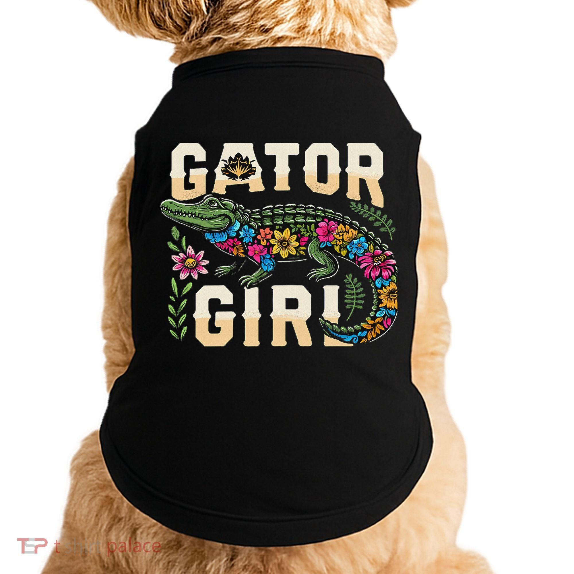 Gator Girl Alligator Crocodile Doggie Tank