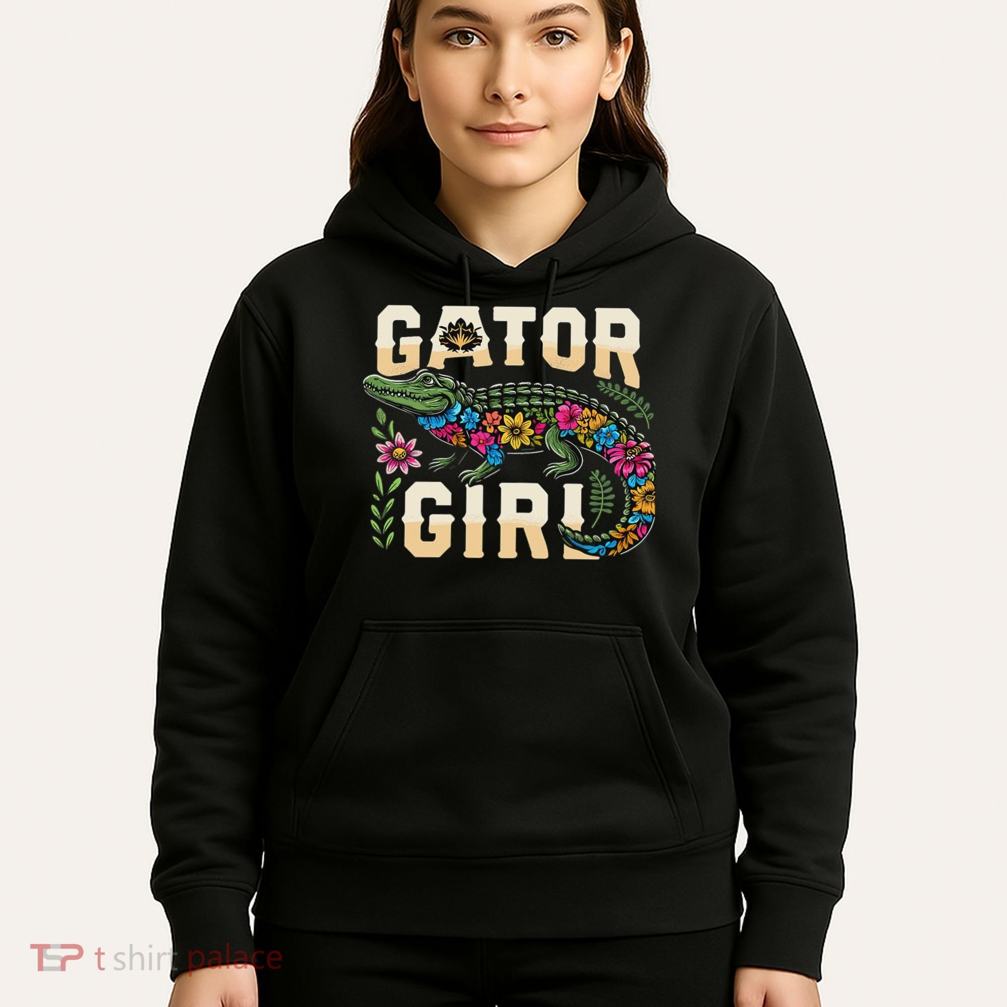 Gator Girl Alligator Crocodile Hoodie