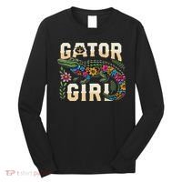 Gator Girl Alligator Crocodile Long Sleeve Shirt thumb 0