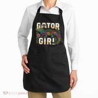 Gator Girl Alligator Crocodile Apron thumb 2