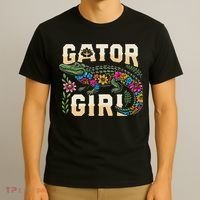 Gator Girl Alligator Crocodile T-Shirt thumb 3