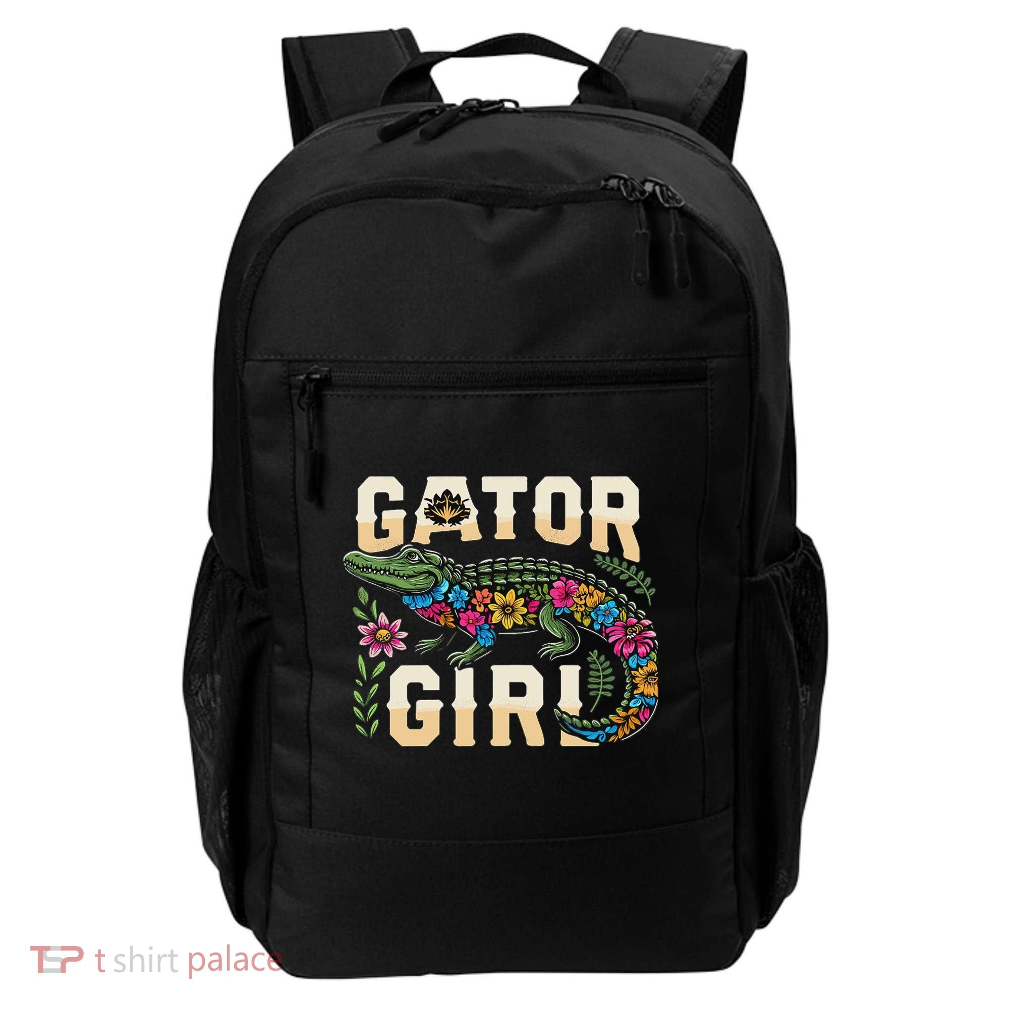 Gator Girl Alligator Crocodile Backpack