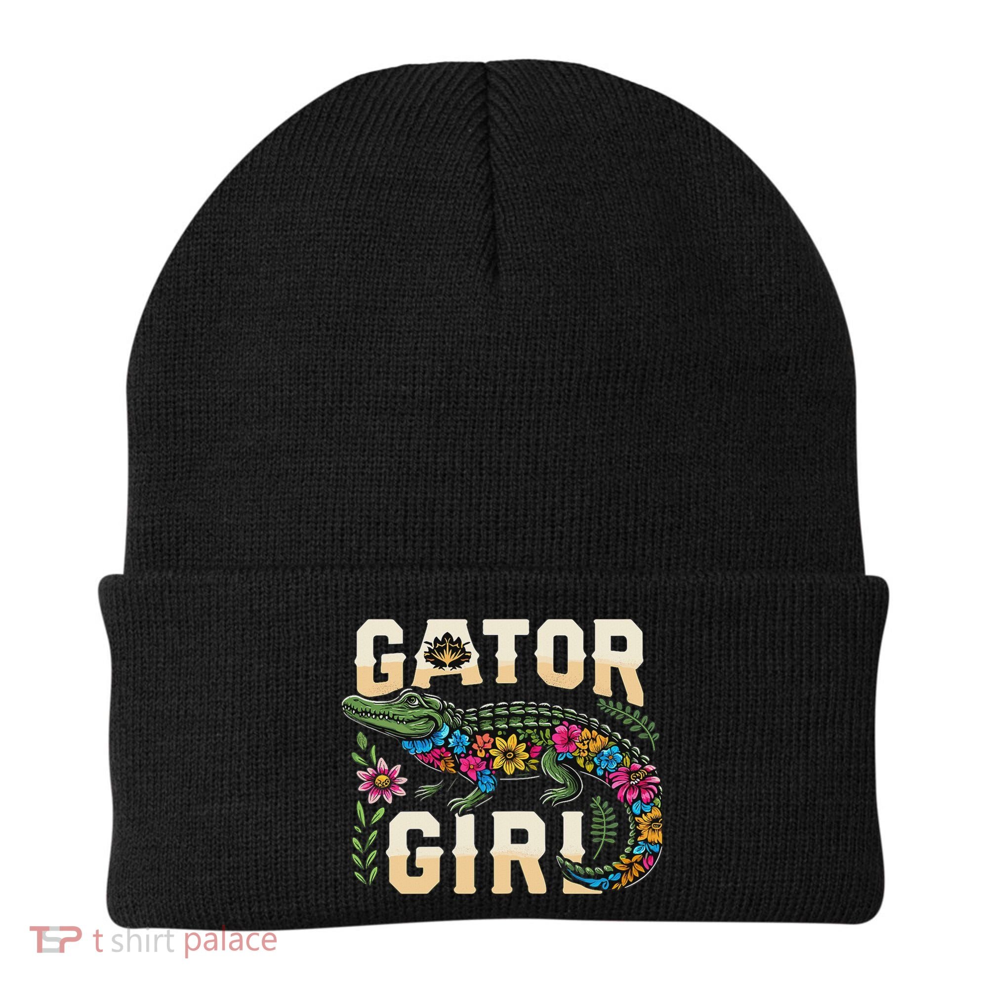 Gator Girl Alligator Crocodile Beanie