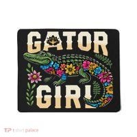 Gator Girl Alligator Crocodile Mousepad thumb 0