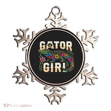 Gator Girl Alligator Crocodile Ornament