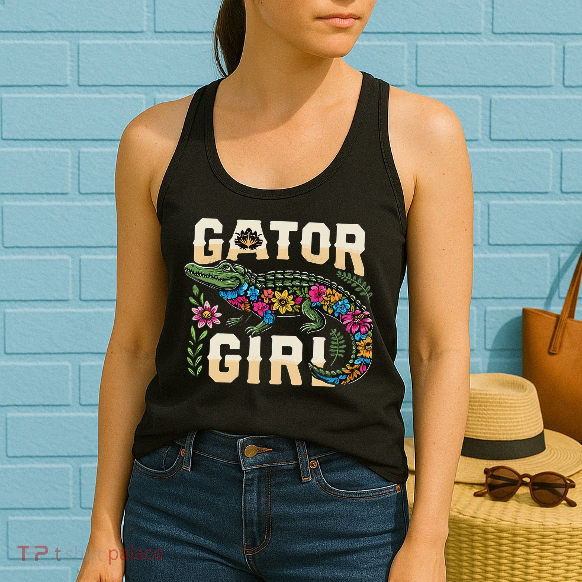 Gator Girl Alligator Crocodile Women's Tank Top