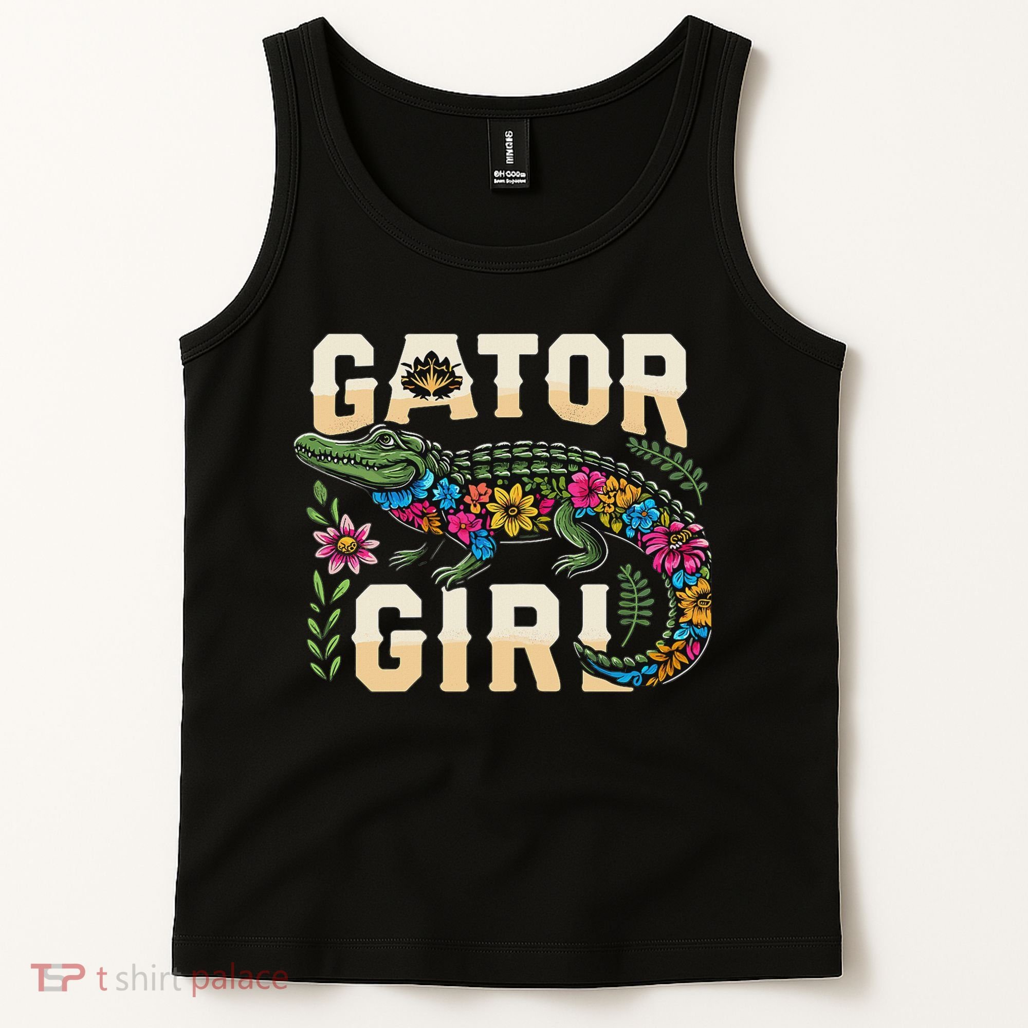 Gator Girl Alligator Crocodile Tank Top