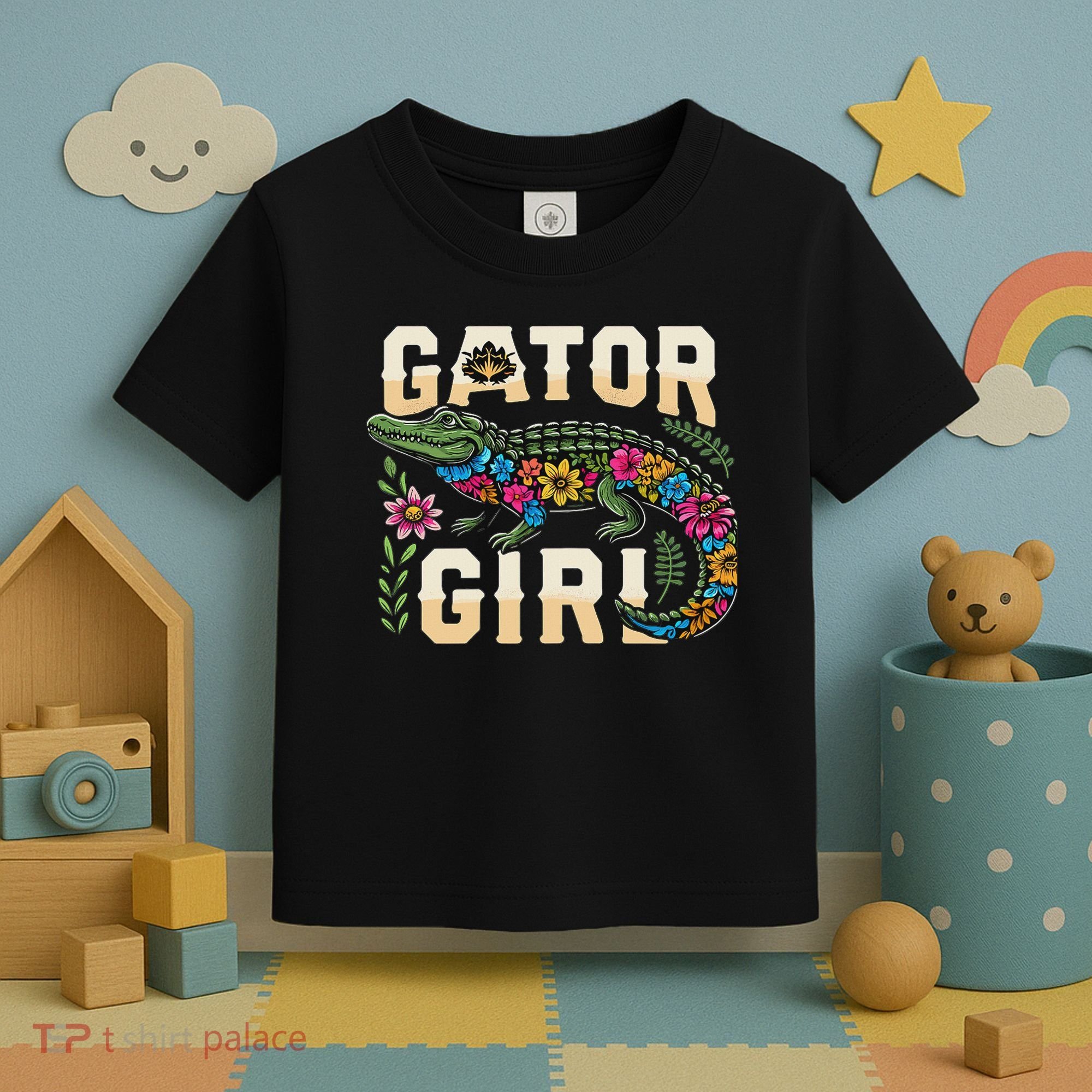 Gator Girl Alligator Crocodile Toddler T-Shirt