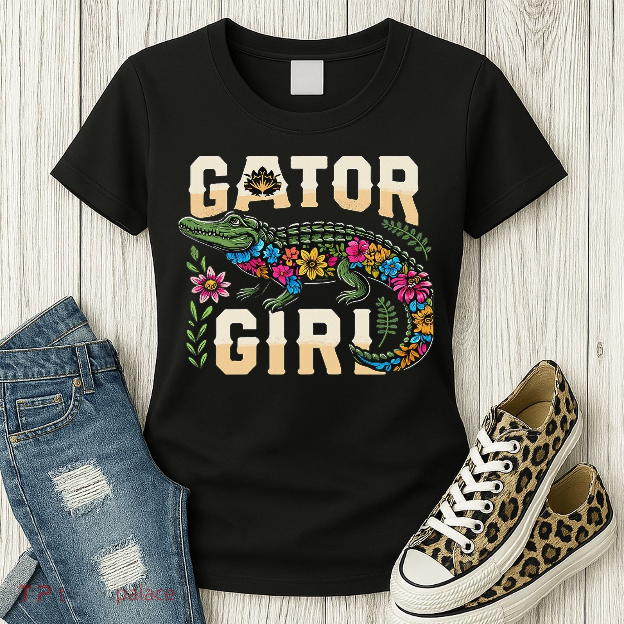 Gator Girl Alligator Crocodile Women's T-Shirt