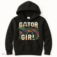 Gator Girl Alligator Crocodile Kids Hoodie thumb 0