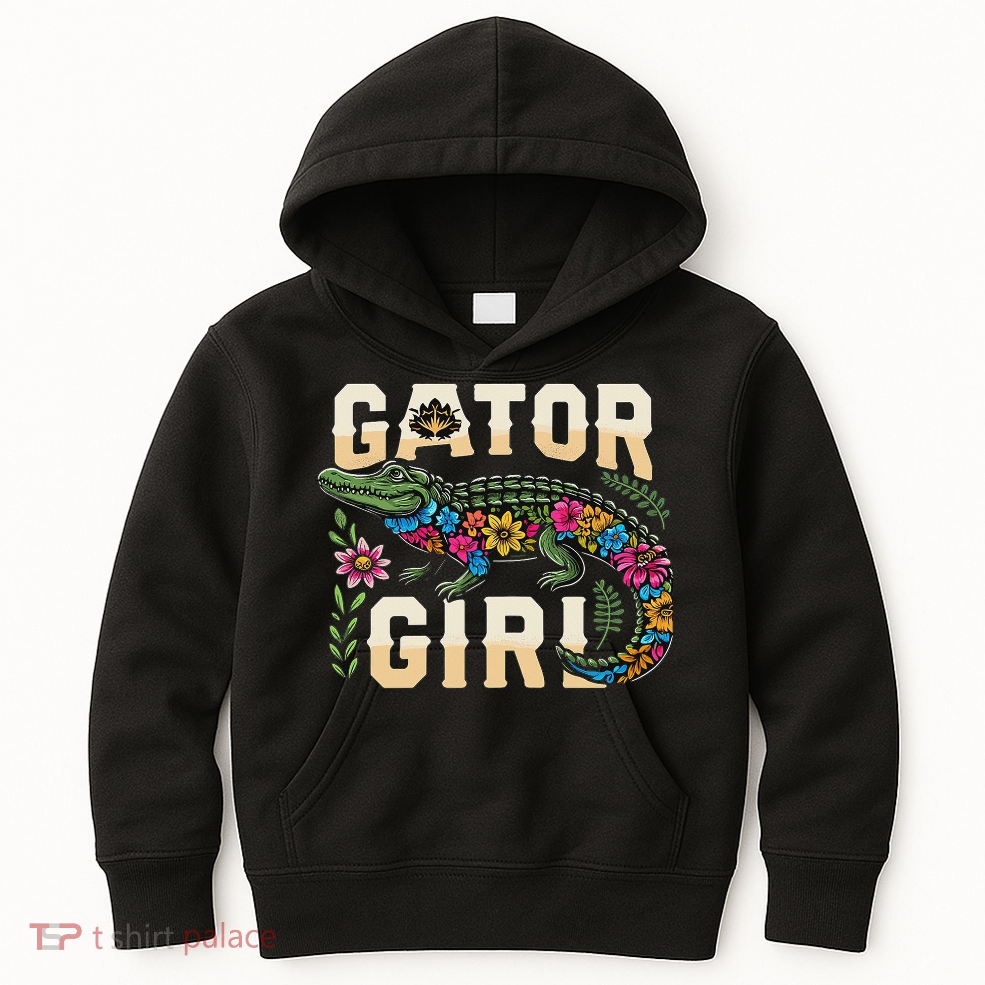 Gator Girl Alligator Crocodile Kids Hoodie