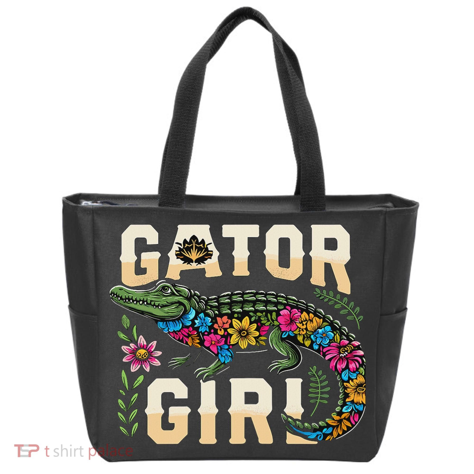 Gator Girl Alligator Crocodile Tote Bag